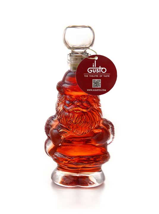 Cherry Bakewell Gin in Santa Shaped Glass Bottle - 100ML - 28%Vol - Image 2