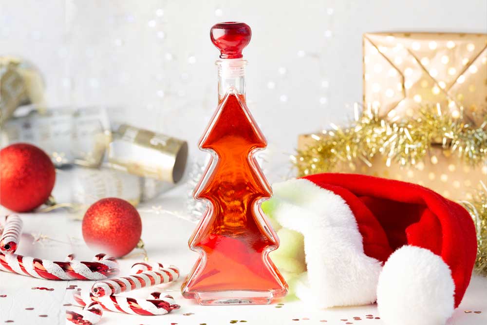 3D Christmas Gift Tree 200ml with AMARETTO - Image 2