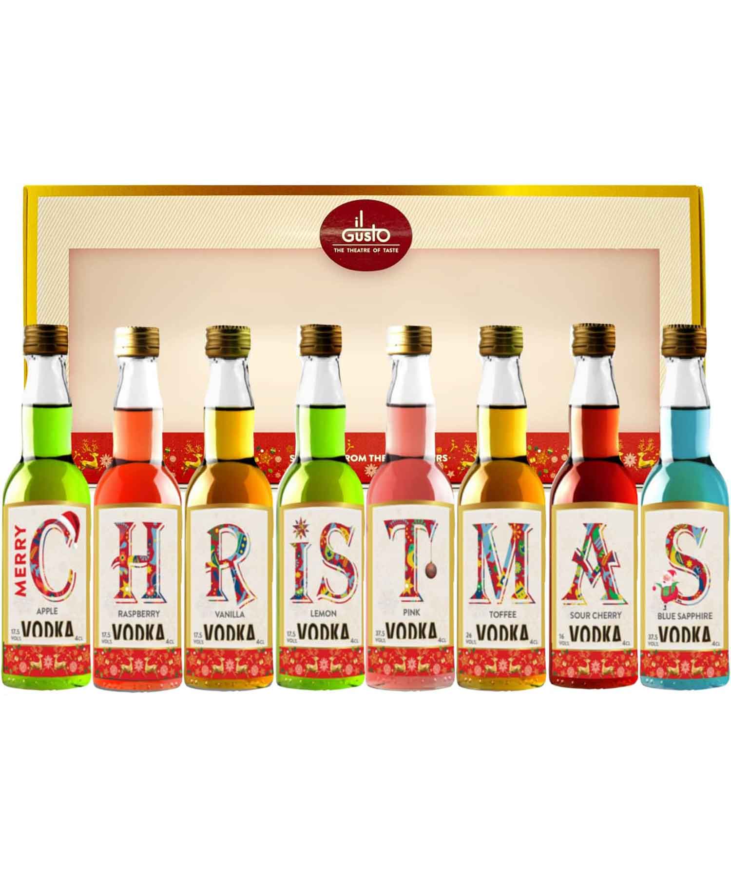 Christmas Gift - Tasting Vodka Set 40ml each (Pack of 8) - Image 3