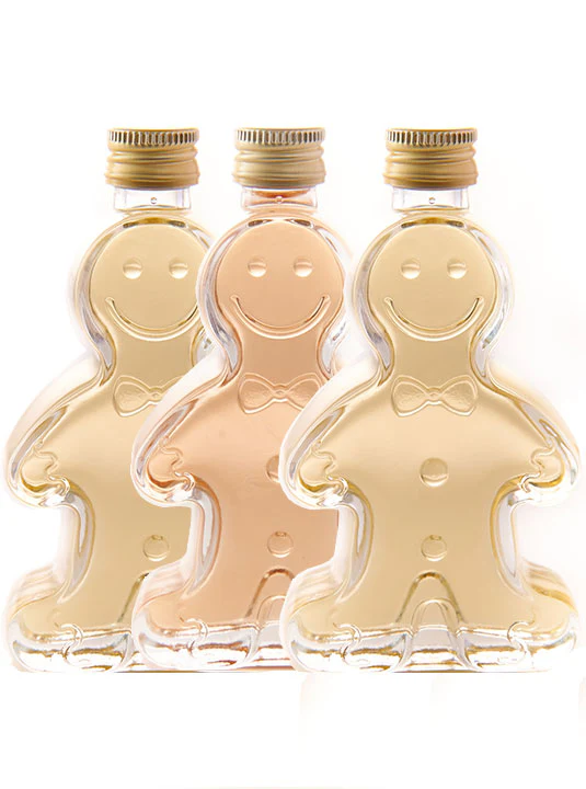 Gingerbread Man Whisky Set 50ml x 3 Stocking Fillers - Image 4