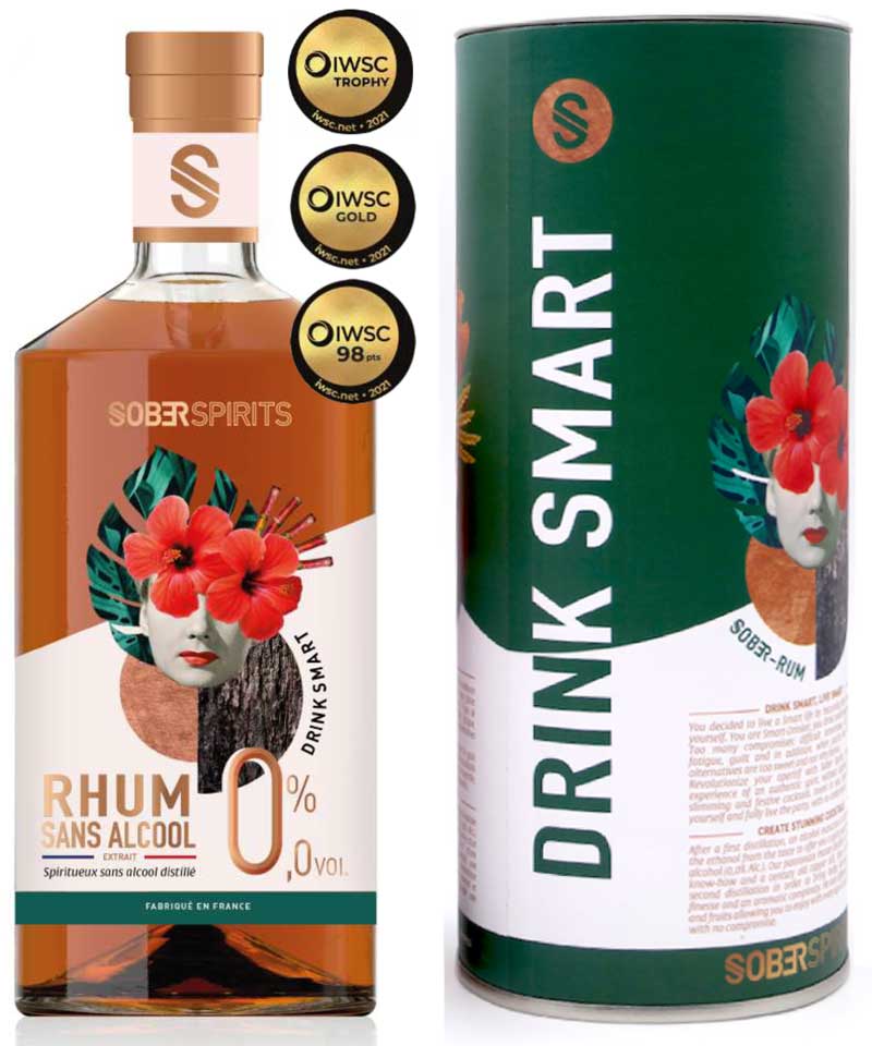 SOBER-Rum 0.0% - 50cl - Image 3