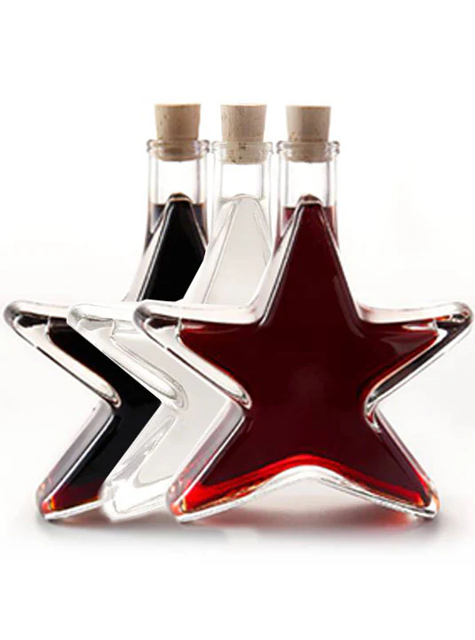 Star Cocktail Set 100ml x 3 (Winter Spiced Gin - Creme De Cassis - Cherry Brandy) - Image 2