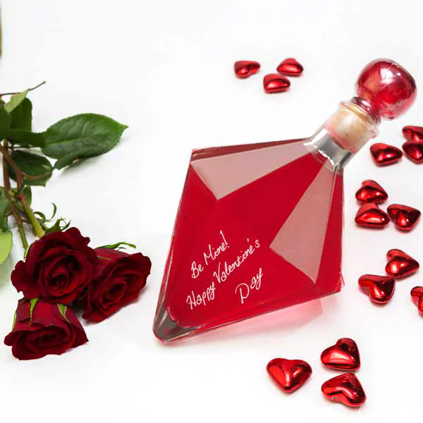 Valentine's Day Gift Diamond with Blood Orange Vodka 200ML - Image 3