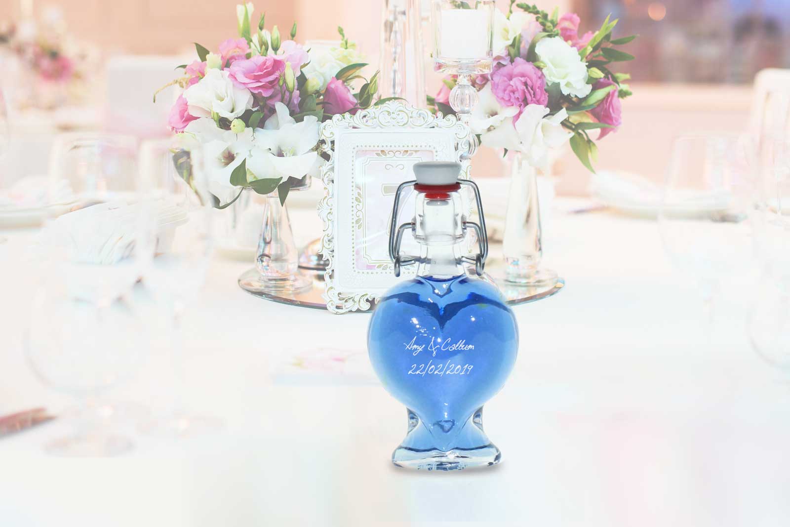 Wedding Favours Heart 50ml - Image 4